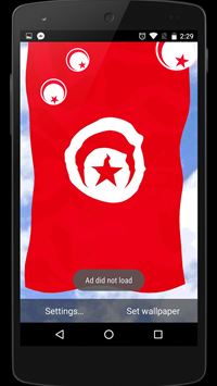 algeria flag wallpaper