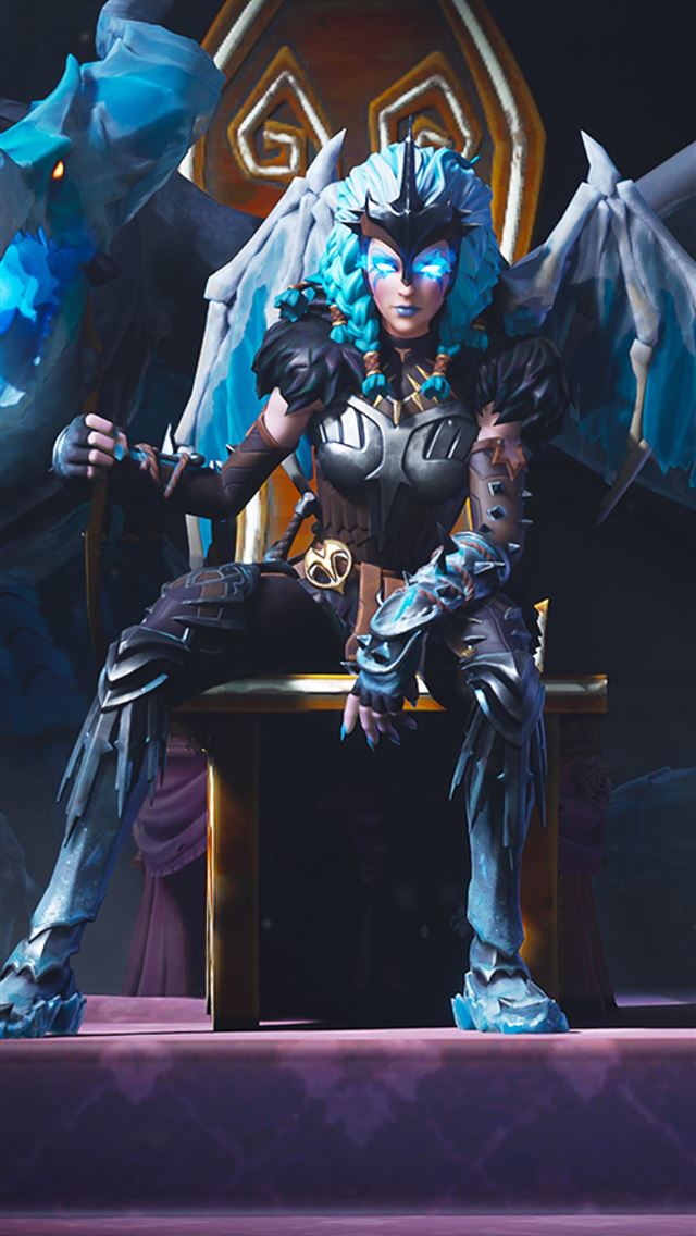1284x2778 the ice queen fortnite - the ice queen fortnite iPhone Wallpaper