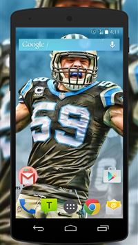 luke kuechly wallpaper