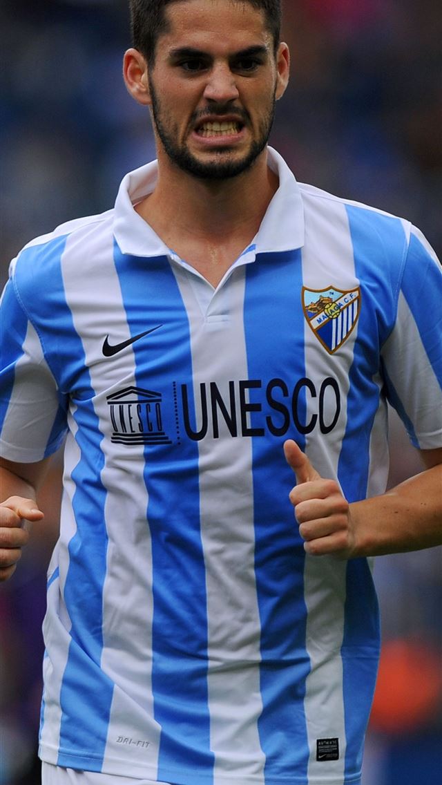 1284x2778 malaga cf - malaga cf iPhone Wallpaper