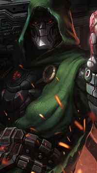 doctor doom fortnite wallpaper
