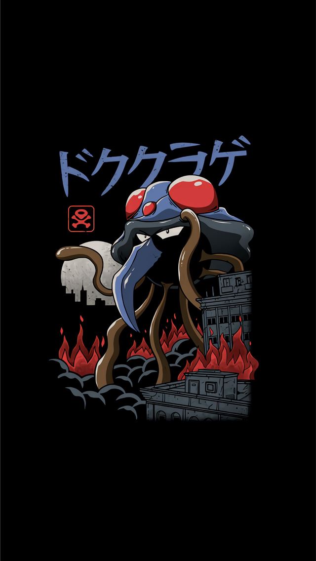 1284x2778 tentacruel hd - tentacruel hd iPhone Wallpaper