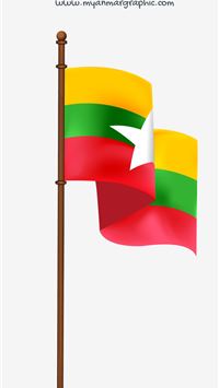 myanmar flag wallpaper