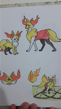 delphox hd wallpaper