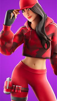 ruby fortnite wallpaper