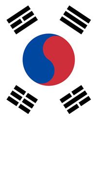 south korea flag wallpaper