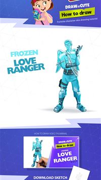 frozen love ranger fortnite wallpaper
