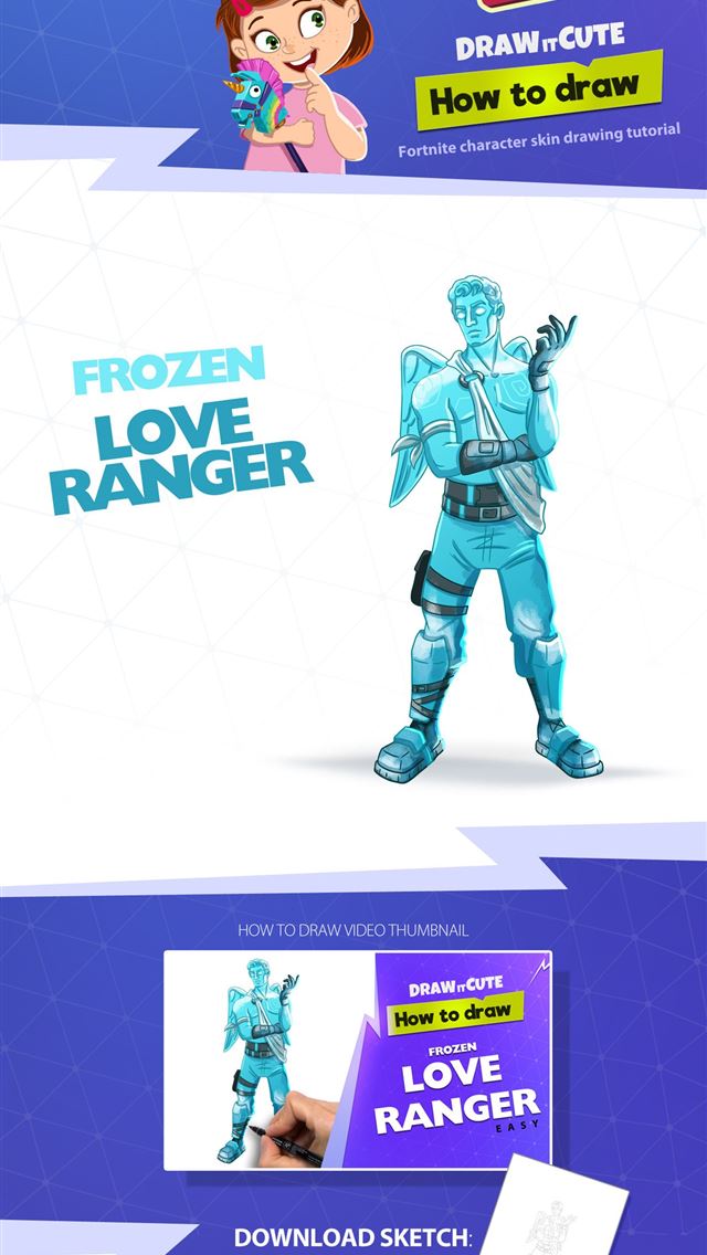 1284x2778 frozen love ranger fortnite - frozen love ranger fortnite iPhone Wallpaper