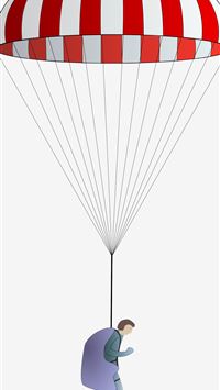 parachuting wallpaper