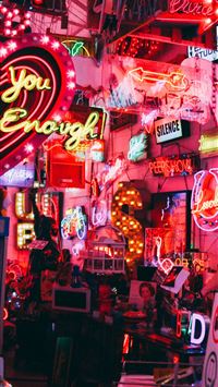 red light district wallpaper