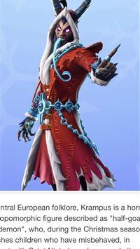 krampus fortnite wallpaper