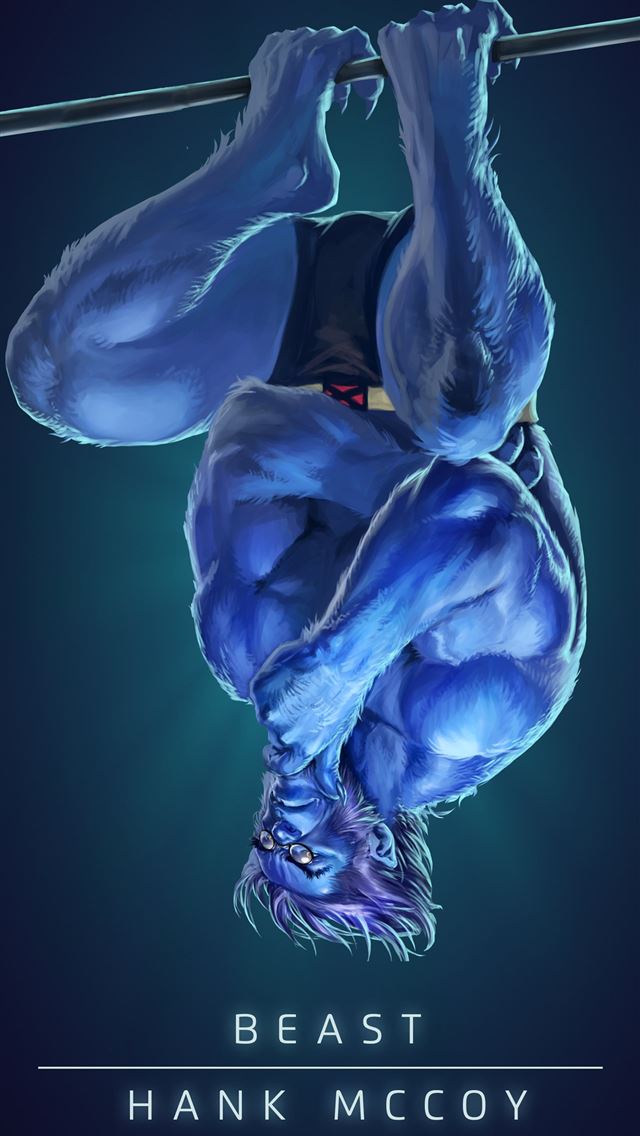 1284x2778 the beast marvel -  iPhone Wallpaper