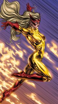 firestar marvel wallpaper