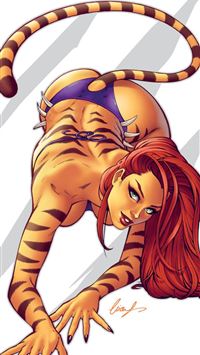 tigra marvel wallpaper