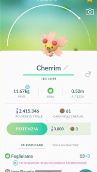 cherrim hd wallpaper