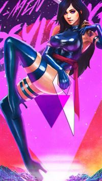 psylocke fortnite wallpaper