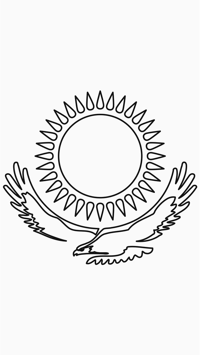 1284x2778 kazakhstan flag - kazakhstan flag iPhone Wallpaper