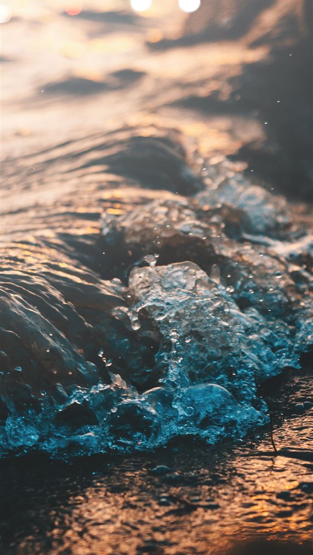 1284x2778 closeup photo of wind waves - indonesia iPhone Wallpaper