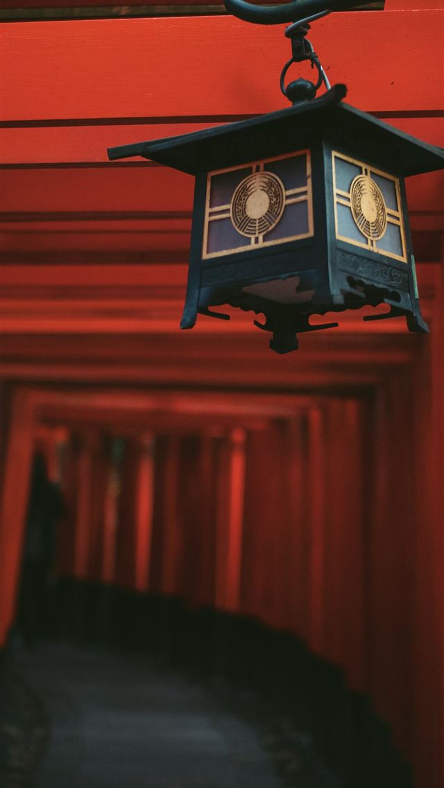1284x2778 shallow focus photography of lantern - japanese iPhone Wallpaper