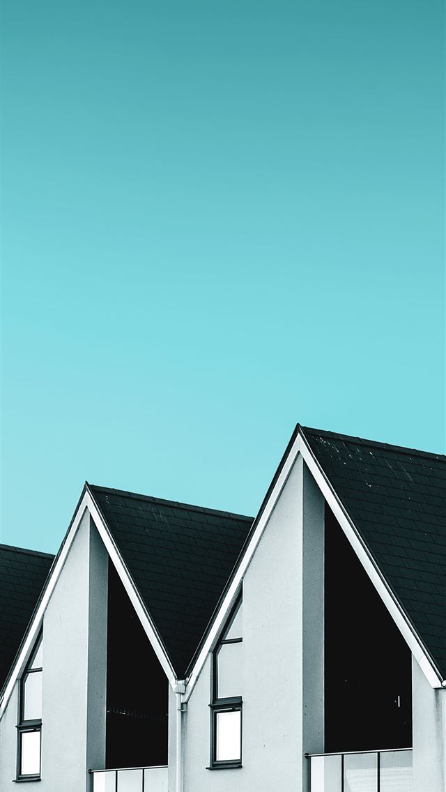 1284x2778 white and black building during daytime - window iPhone Wallpaper
