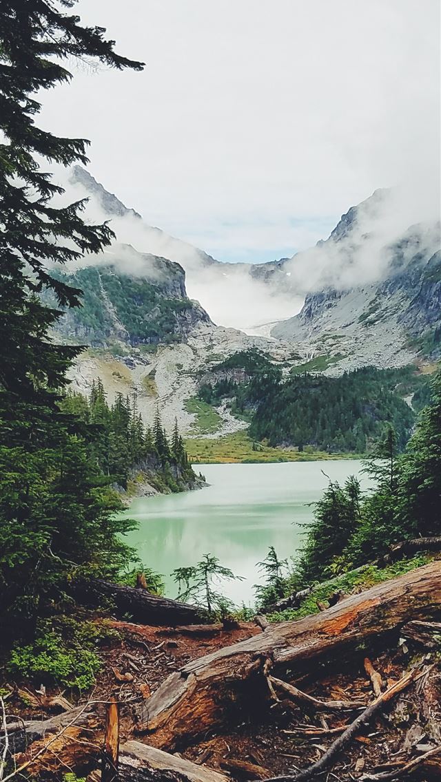 1284x2778 lake water scenery - mountain iPhone Wallpaper