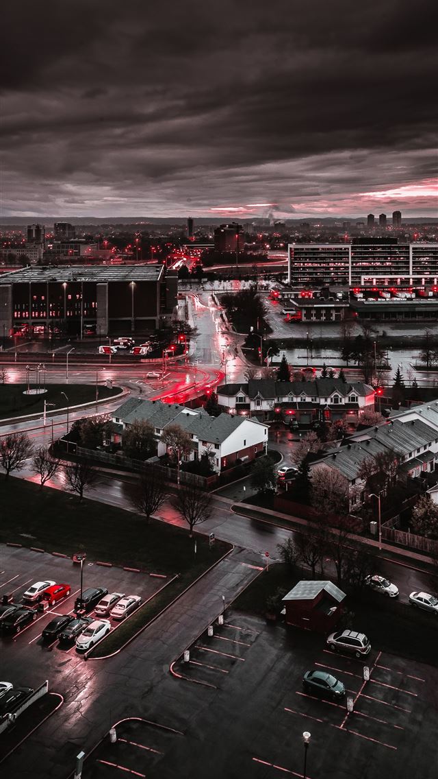 1284x2778 city buildings and cars on grayscale photography - ottawa iPhone Wallpaper