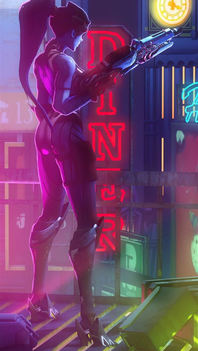 1284x2778 sombra and widowmaker taking some rest 5k - overwatch iPhone Wallpaper