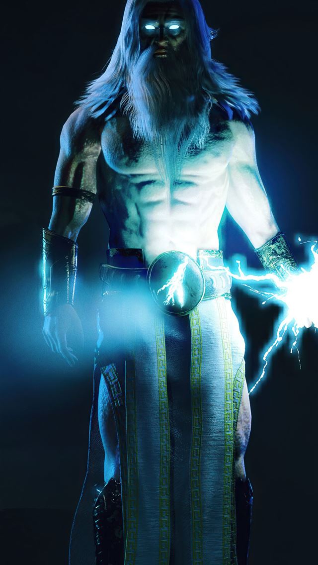 1284x2778 zeus the king of the olympian gods - artstation iPhone Wallpaper