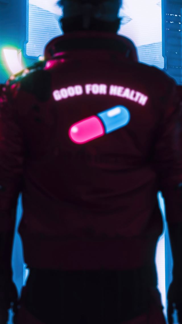 1284x2778 cyberpunk 2077 one pill - 5k iPhone Wallpaper
