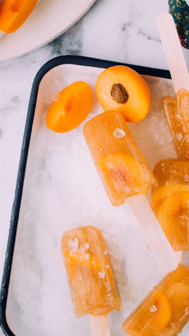 1284x2778 flat lay photography of ice cream popsicles - health iPhone Wallpaper