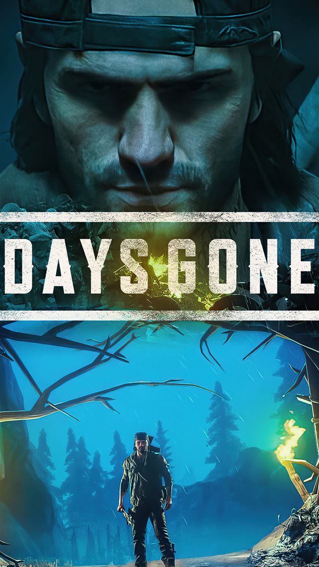 1284x2778 days gone 2021 poster 4k - artstation iPhone Wallpaper