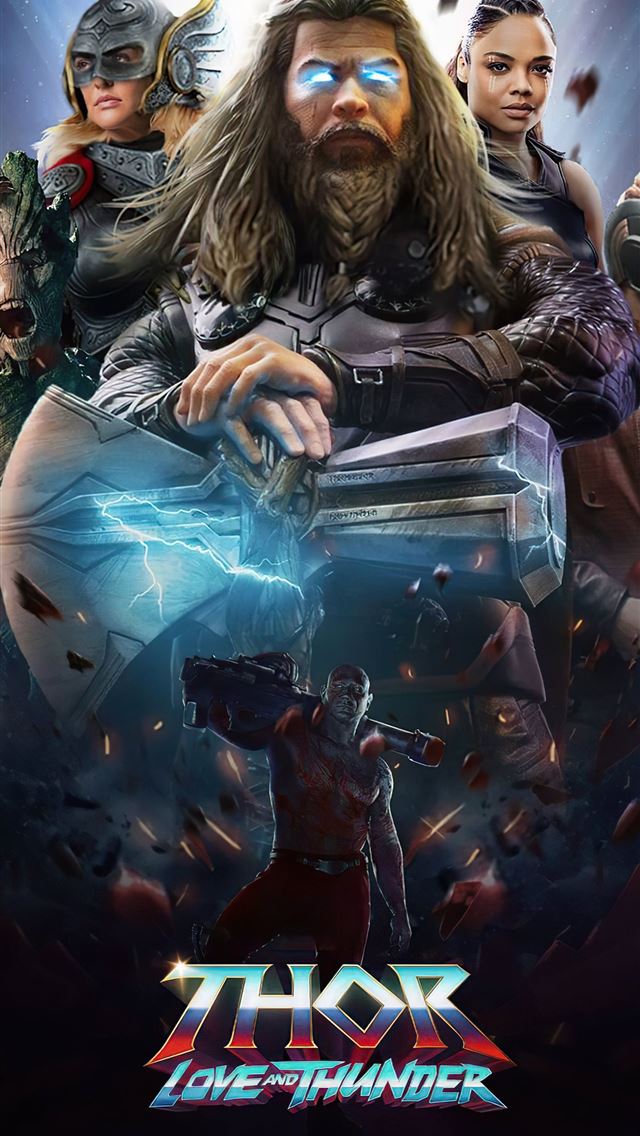 1284x2778 thor love and thunder movie 2022 - thor iPhone Wallpaper