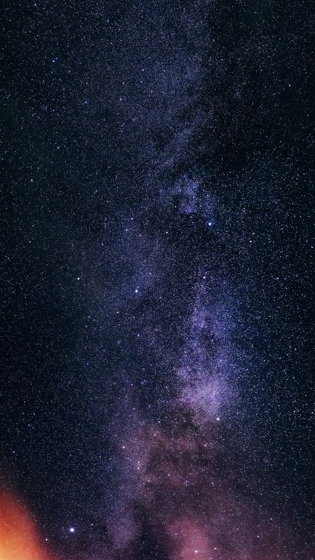 1284x2778 starry night sky over the starry night - space iPhone Wallpaper
