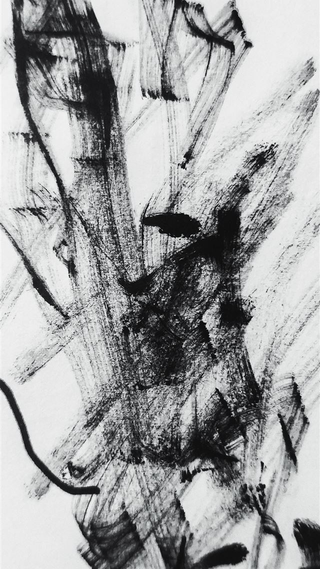 1284x2778 black and white decor - bird iPhone Wallpaper