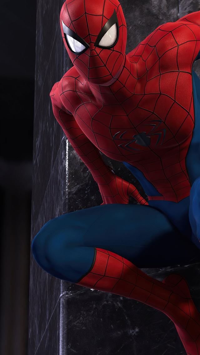 1284x2778 peter parker from spiderman ps5 - 5k iPhone Wallpaper