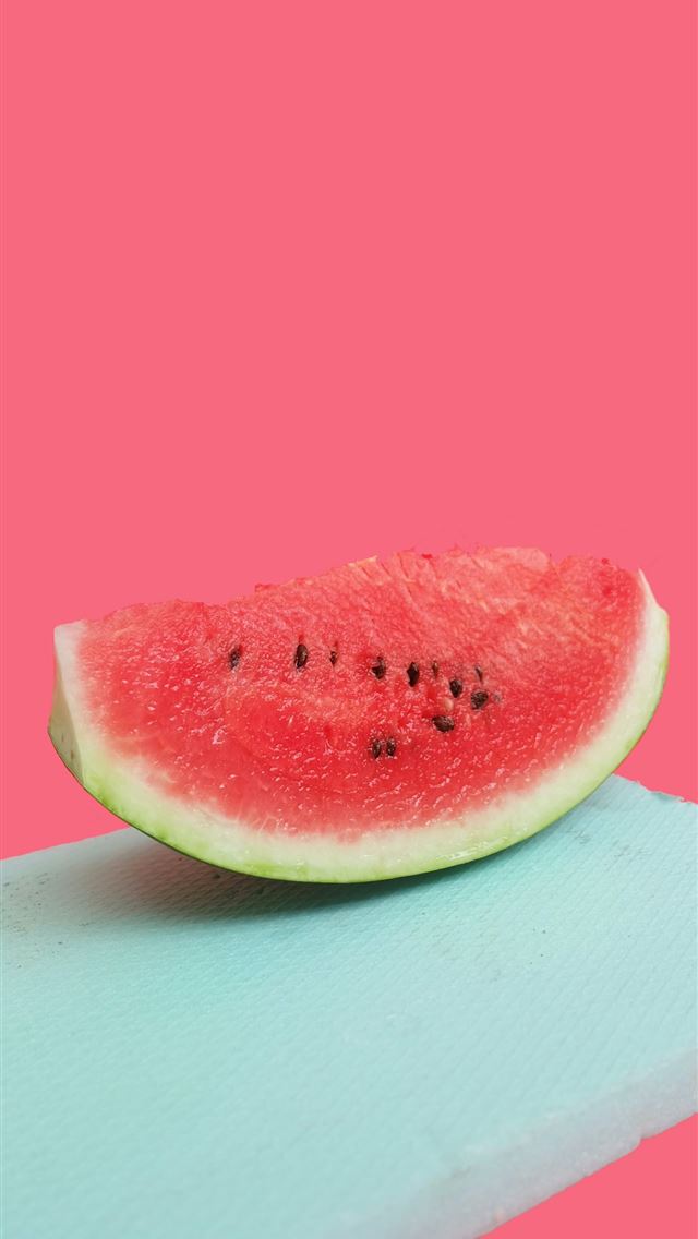 1284x2778 sliced watermelon - summer iPhone Wallpaper