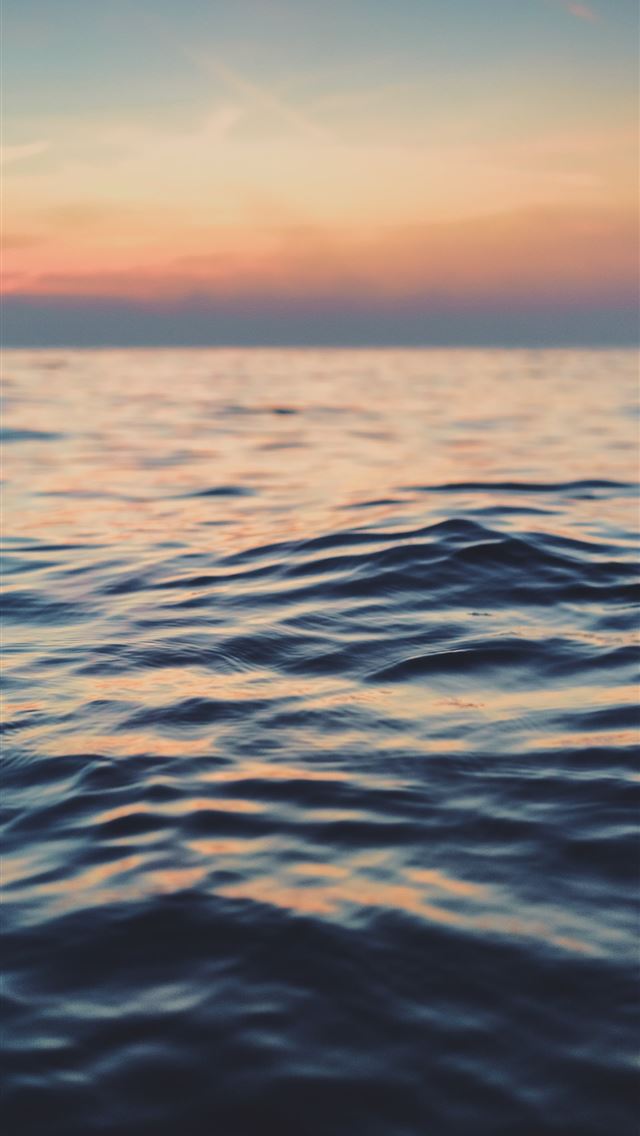 1284x2778 calm body of water at golden hour - sea iPhone Wallpaper