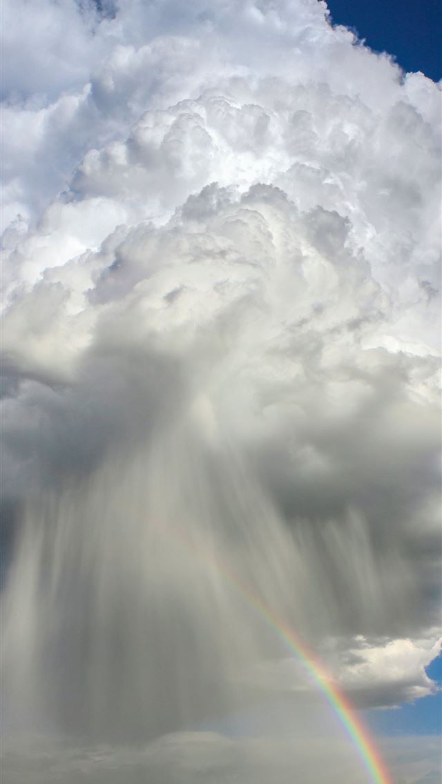 1284x2778 white clouds under blue sky during daytime - cloud iPhone Wallpaper
