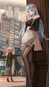 scarlet nexus 8k wallpaper