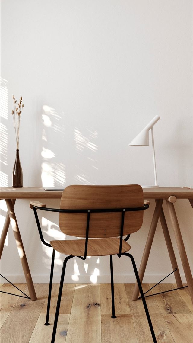 1284x2778 brown wooden table and chairs - wood iPhone Wallpaper