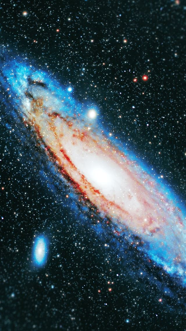 1284x2778 blue and white galaxy illustration - russia iPhone Wallpaper