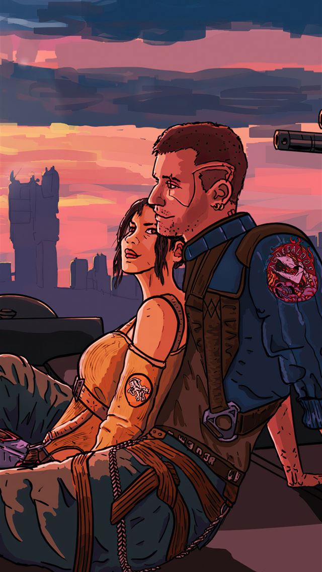 1284x2778 cyberpunk 2077 the new atmosphere for me 4k - artstation iPhone Wallpaper
