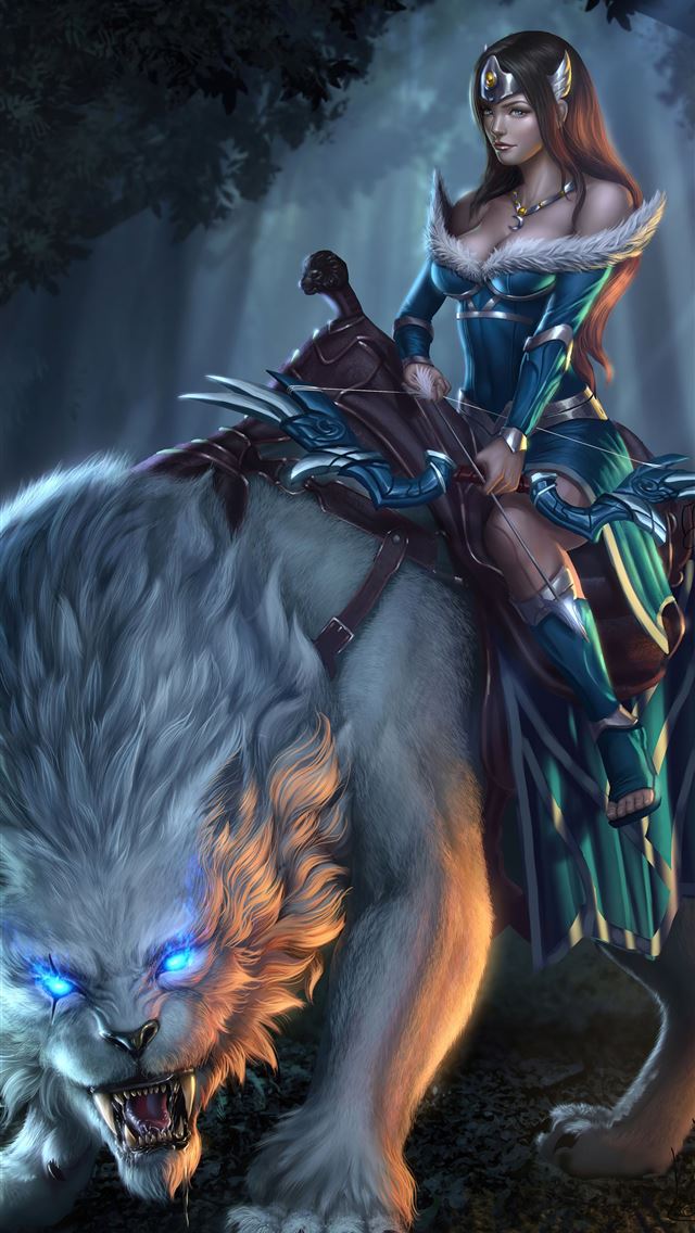 1284x2778 mirana dota 2 5k - dota 2 iPhone Wallpaper