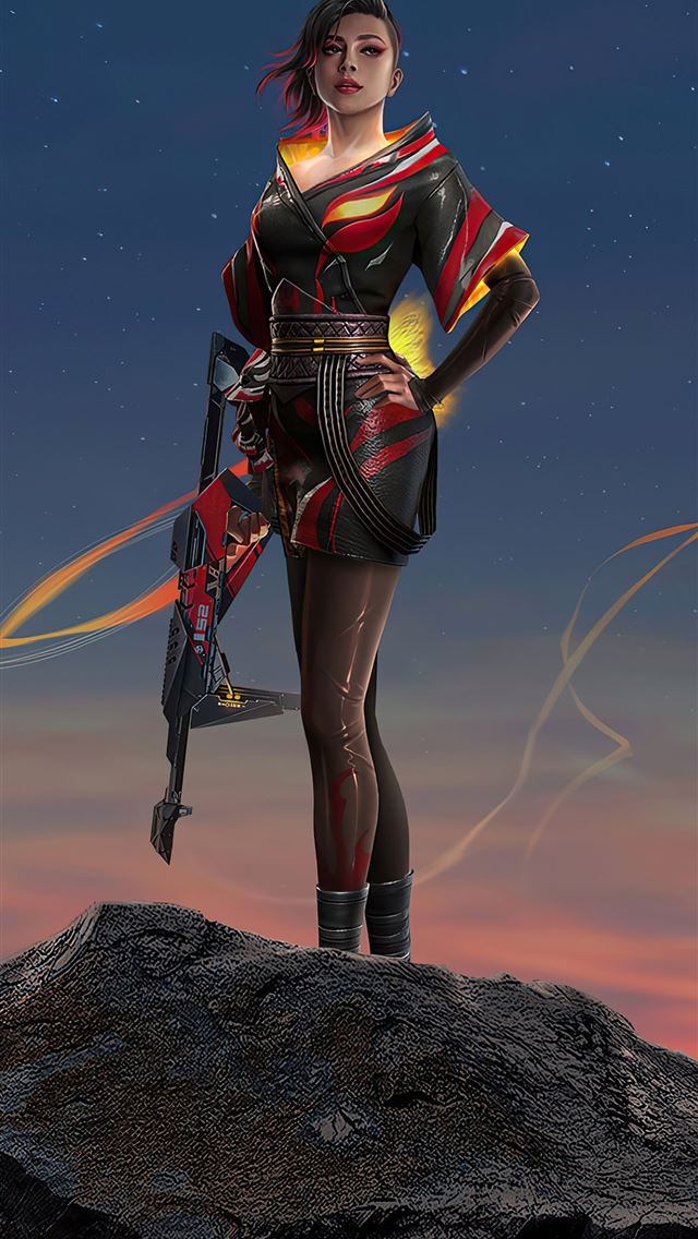 1284x2778 ronin the green garena free fire 5k - garena free fire iPhone Wallpaper