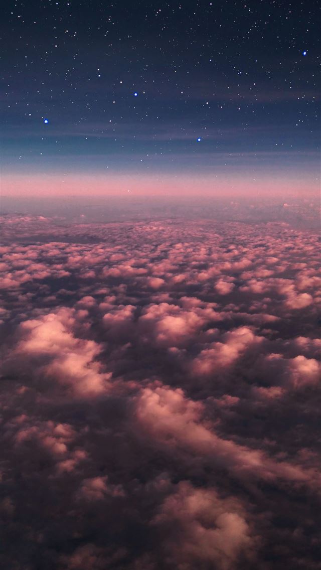 1284x2778 aerial photo of clouds - cloud iPhone Wallpaper