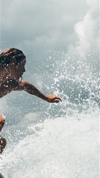 man surfing wallpaper