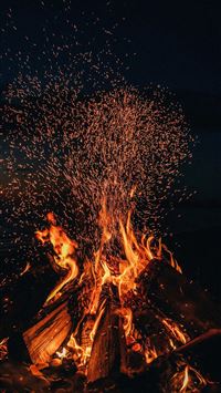 time lapse photography of fireworks during night t... wallpaper