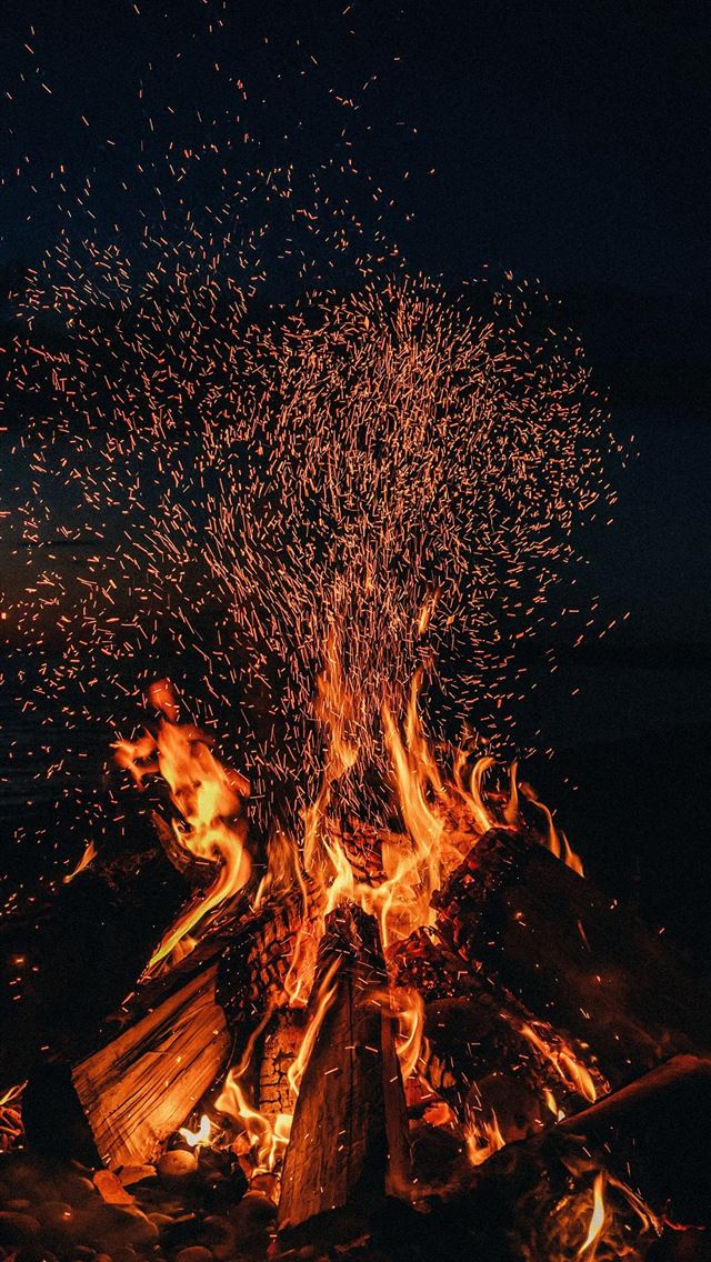 1284x2778 time lapse photography of fireworks during night t... - michigan iPhone Wallpaper