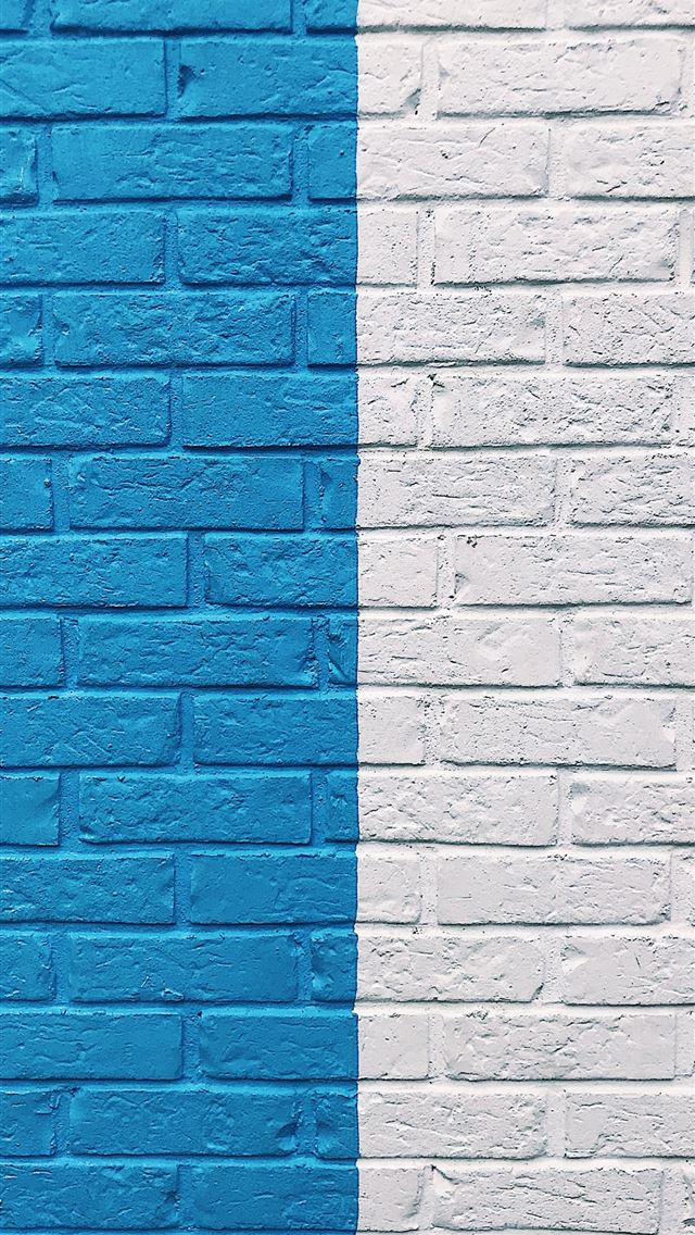 1284x2778 blue and white painted wall - abstract iPhone Wallpaper