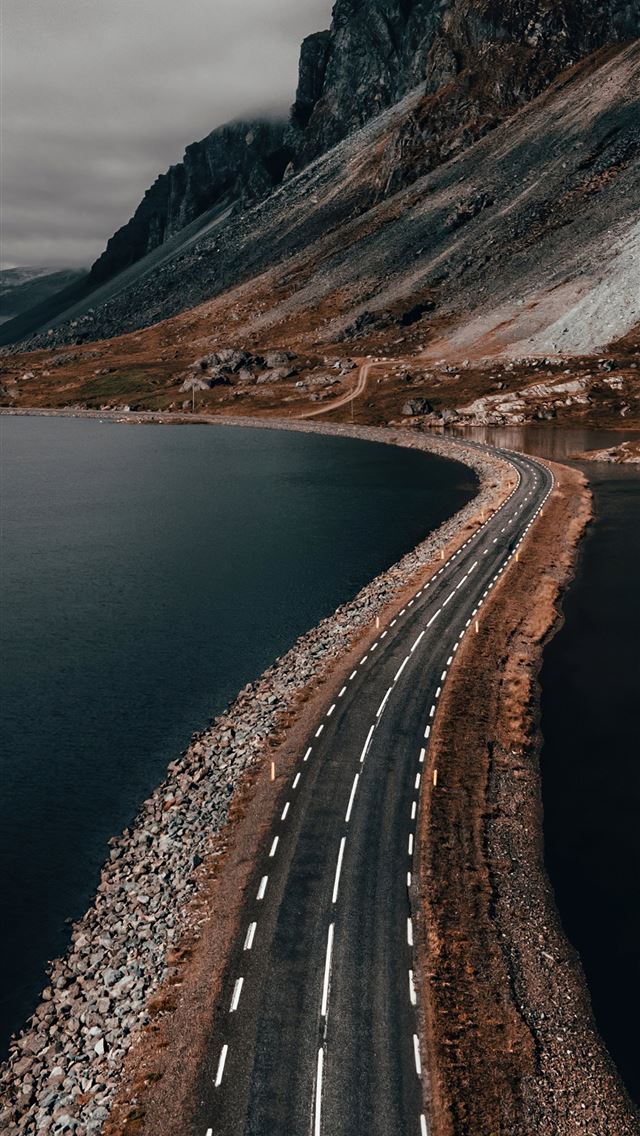 640x1136 the atlantic road norway 5k -  iPhone Wallpaper